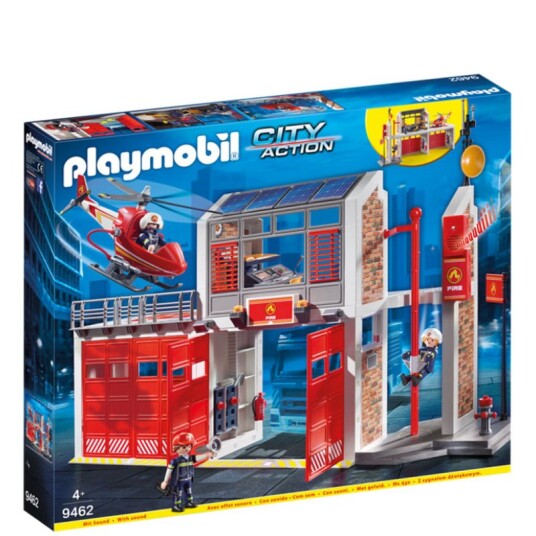 Playmobil City Action Stor Brannstasjon 9462