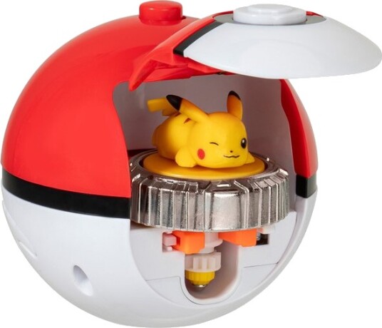 Pokémon Battle Spinner Pikachu med Pokéball - Plast - Lekesett for 4+ Pokémon Battle Spinner Pikachu med Pokéball - Plast - Lekesett for 4+