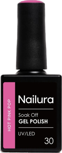 Nailura Gel Polish 10 ml 30 Hot Pink Pop Nailura Gel Polish 10 ml 30 Hot Pink Pop