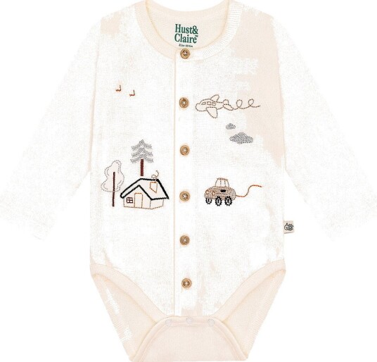 Hust and Claire Body I/e   HCBoye Living   Off White   Hust and Claire   74   Langermet Body Beige Hvit