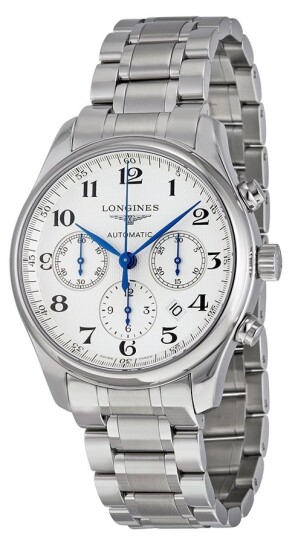 Longines Herreklokke L2.759.4.78.6 Master Sølvfarget/Stål Ø42 mm