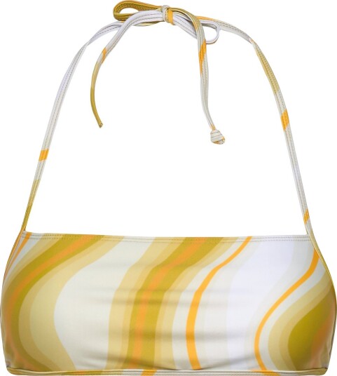 Faithfull The Brand Isa Bikini Top Yellow XS