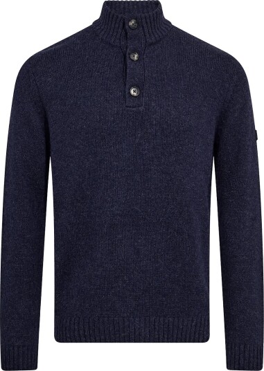 Bruun & Stengade Bs Socotra Regular Fit Knitwear Navy XXL