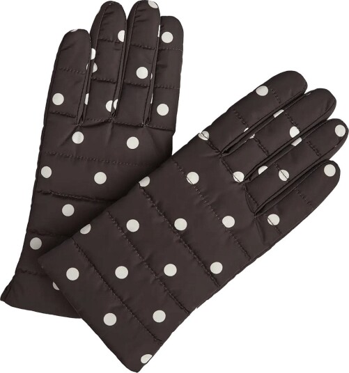 Markberg Albertembg Glove   POLKA DOT BROWN   7