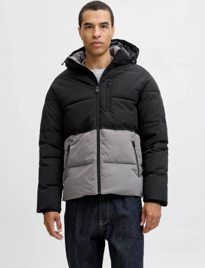 Jack & Jones Jjeowen Puffer Sn - Black - XXL