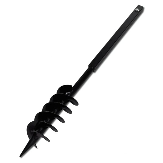 vidaXL Jordbor med håndtak 100 mm og forlengere 13 m stål vidaXL Jordbor med håndtak 100 mm og forlengere 13 m stål