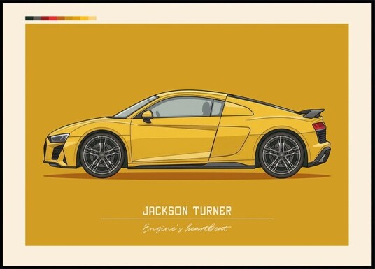 Sport Car Personal 9 Plakat Plakat / 70x100cm