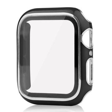 Apple Watch Series SE (2022)/SE/6/5/4 Deksel med Beskyttelsesglass - 44mm - Svart Apple Watch Series SE (2022)/SE/6/5/4 Deksel med Beskyttelsesglass - 44mm - Svart