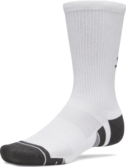 Under Armour New Ua Perf Tech 3Pk Crew - White - XL Under Armour New Ua Perf Tech 3Pk Crew - White - XL