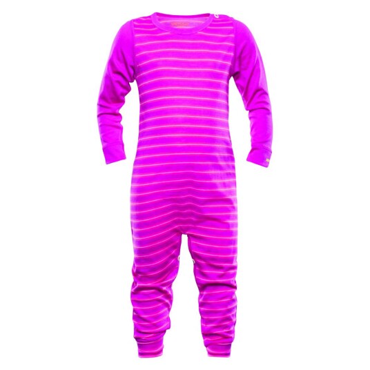 Devold  Kids BREEZE BABY SLEEPSUIT   512 FUCHSIA STRIPES 86