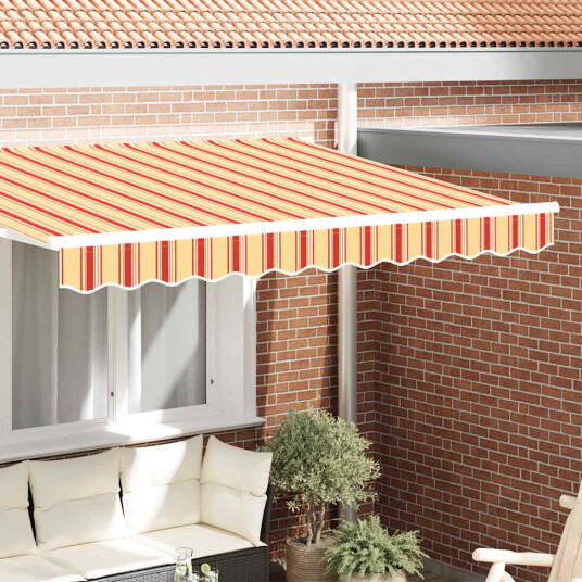 vidaXL Markise Valance for 2.5 m Ramme Multicolor 2.3x0.2 m