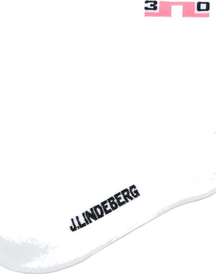 J.Lindeberg 30Y Kameron Socks Hvit Golfsokker White