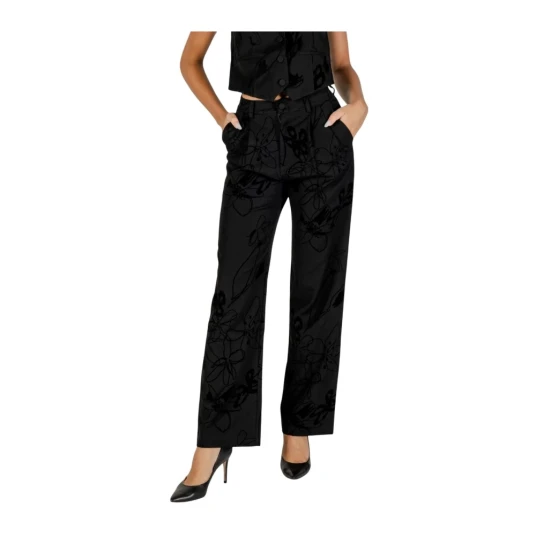 Desigual Dame Bukser Svart XL,