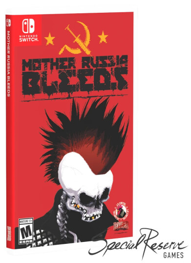 Mother Russia Bleeds Limited Run Import Nintendo Switch Spill