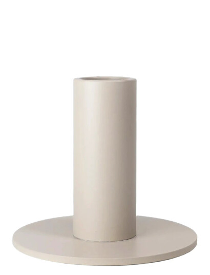Cooee Design Lysestake Lav 7 cm Rustfritt Stål Kremfarge Cooee Design Lysestake Lav 7 cm Rustfritt Stål Kremfarge