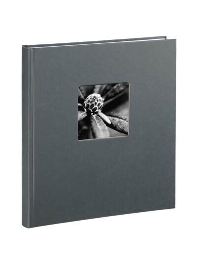 Hama Fine Art" Bookbound Album 29 x 32 cm 50 white pages grey