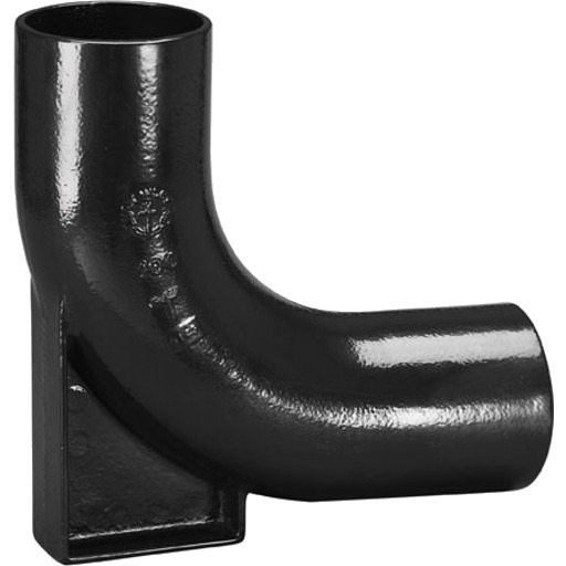 MA fotbøy 88° 150mm med støpejern