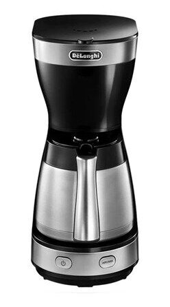 DeLonghi De'Longhi ICM16710 - coffee maker - black / silver DeLonghi De'Longhi ICM16710 - coffee maker - black / silver