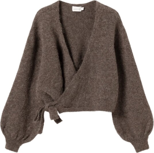 Noella N Maelee Knit Cardigan Brown S/M
