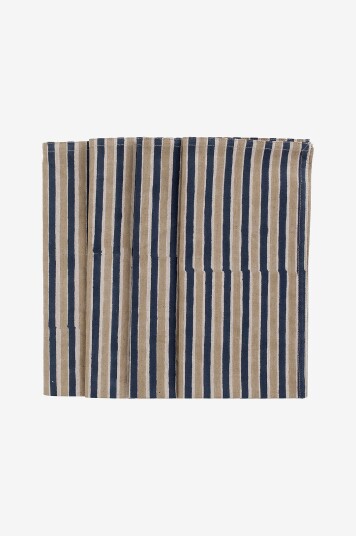 ChamoiServietter Stripe MULTI sett med 4 stk.   Beige