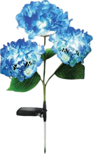Veli Line Hortensia bukett med lys