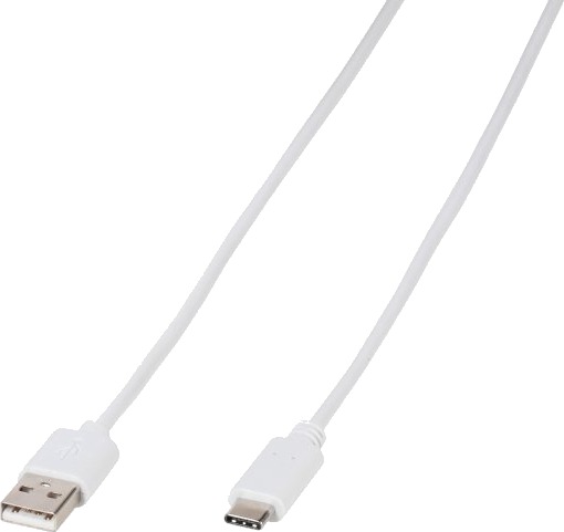 Vivanco 39452 1 M Usb A Usb C Hvit Hankjønn Hankjønn