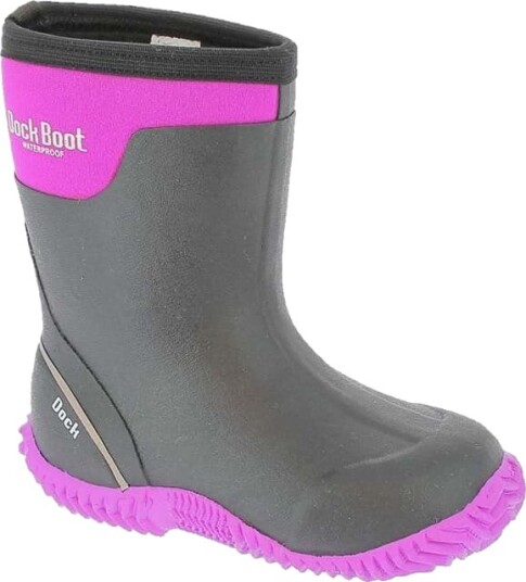 DOCK BOOT  "Ada" Støvler Fuchsia/Black   Fuchsia/Black 26