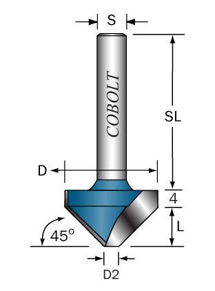 Cobolt 109-453 V-sporfres Maskintilbehør & forbruk