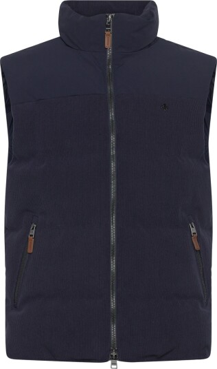 Morris Catton Puffer Vest Navy S Morris Catton Puffer Vest Navy S