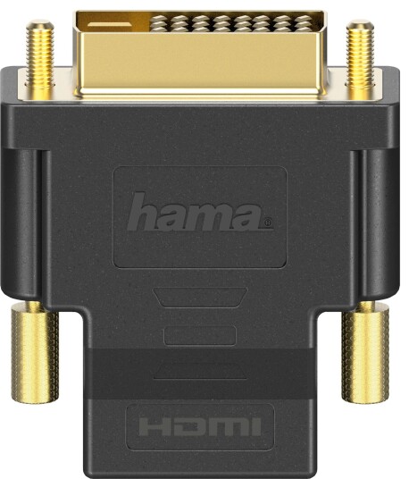 Hama DVI til HDMI Adapter 4K Sort Hama DVI til HDMI Adapter 4K Sort
