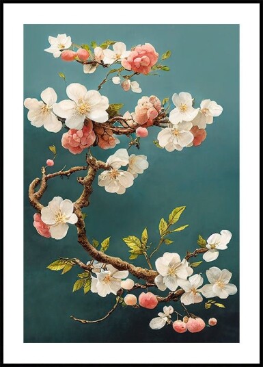 Blossom Symphony Plakat Plakat / 21x30cm