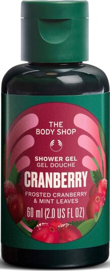 The Body Shop Cranberry Frosted Cranberry & Mint Leaves Shower Gel 60
