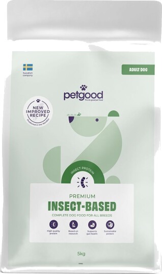Petgood Adult Tørrfôr Hund med Insektsprotein