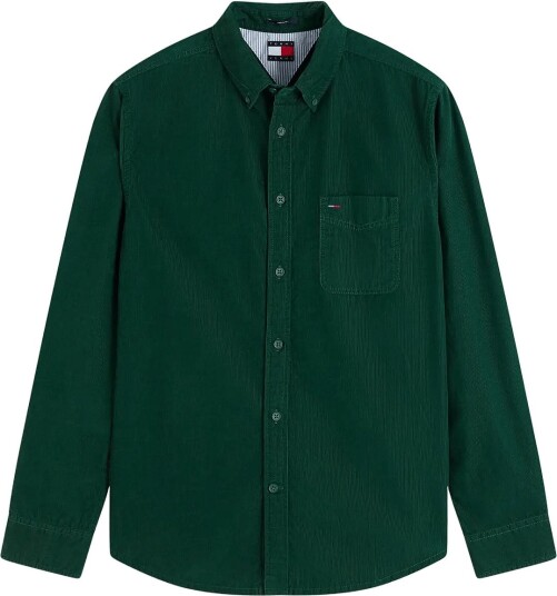 Tommy Jeans Tjm Reg Baby Corduroy Shirt Ext VELVET GREEN XXL