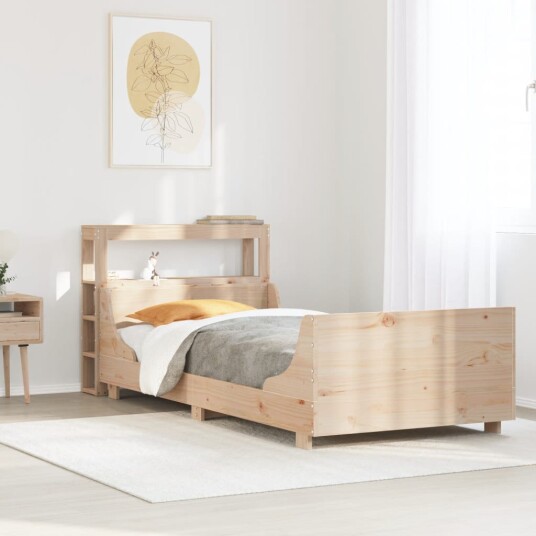 Sengeramme uten madrass 90x190 cm heltre furu 8721102977367