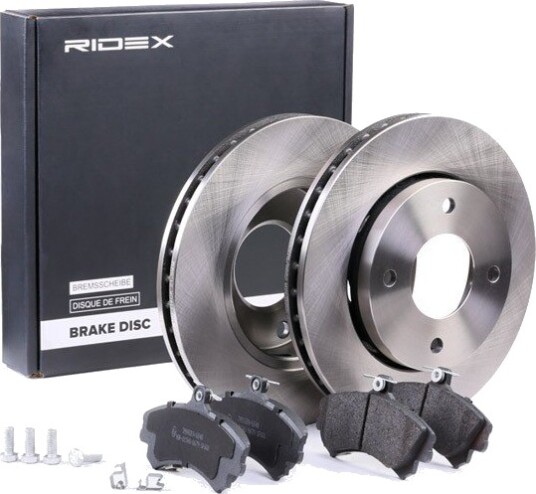 RIDEX 3405B0055 Bremseskiver og -klosser