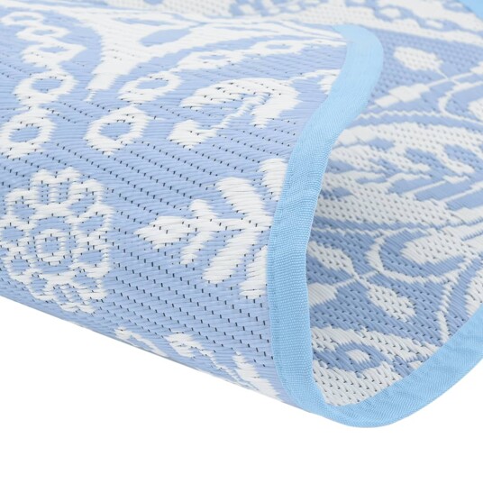 Uteteppe blå Ø120 cm PP 368498