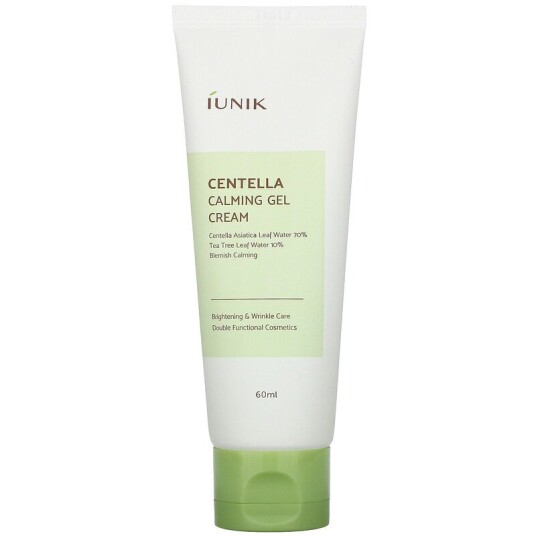 iUNIK Centella Calming Gel Cream 60 ml - Beroligende, Fuktighetsgivende, Parabenfri Ansiktskrem iUNIK Centella Calming Gel Cream 60 ml - Beroligende, Fuktighetsgivende, Parabenfri Ansiktskrem