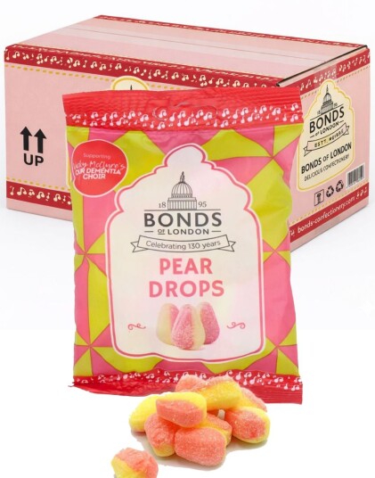 12 stk Pear Drops   Bonds of London   Hel Eske UK