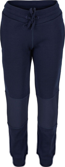 WoolLand Hallingskarvet Merino Ullbukse Gutt Blue Ink 146-152