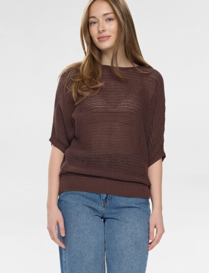 Nümph Nuerikka Pullover Brown L