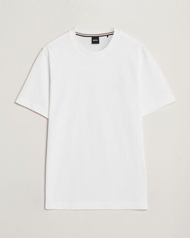 Boss BLACK Thompson Crew Neck T-Shirt White