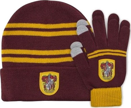 Pan Vision Gryffindor Hue Og Handsker Voksen Pan Vision Gryffindor Hue Og Handsker Voksen