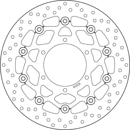 BREMBO 78B40863 Bremseskive