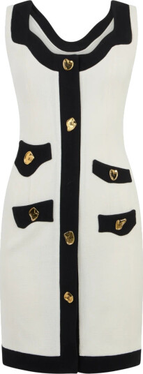 Moschino Dame Kjoler Hvit L, Moschino Dame Kjoler Hvit L,