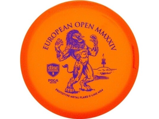 Discmania Discgolf Discmania Midrange C-Line Metalflake Md4 Orange 5/4/0/3