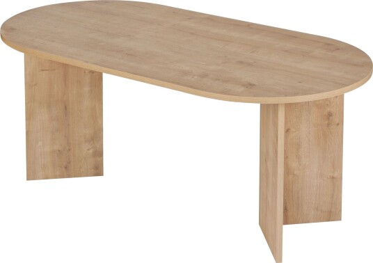 Dano spisebord 180 cm ovalt - Safir Eik