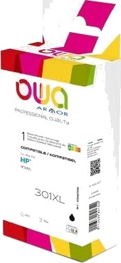 OWA HP 301XL svart kompatibel blekkpatron 20 ml K20647OW