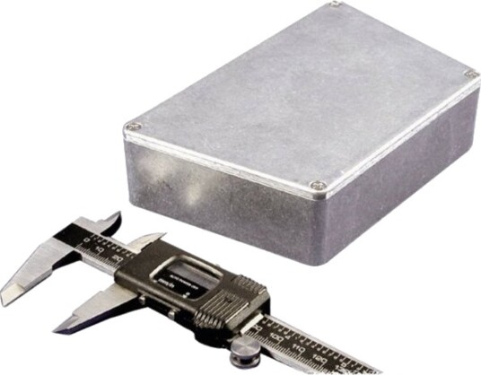Hammond Electronics 1590TRPC 151,02 × 95 × 39 mm Aluminium Natur Kabinett