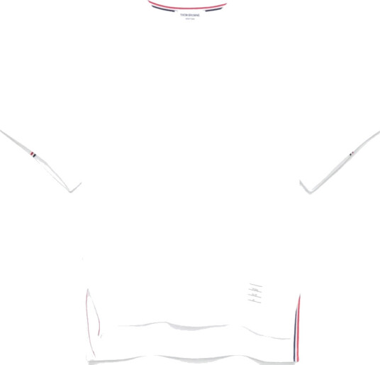 Thom Browne Herre Topper Hvit L,